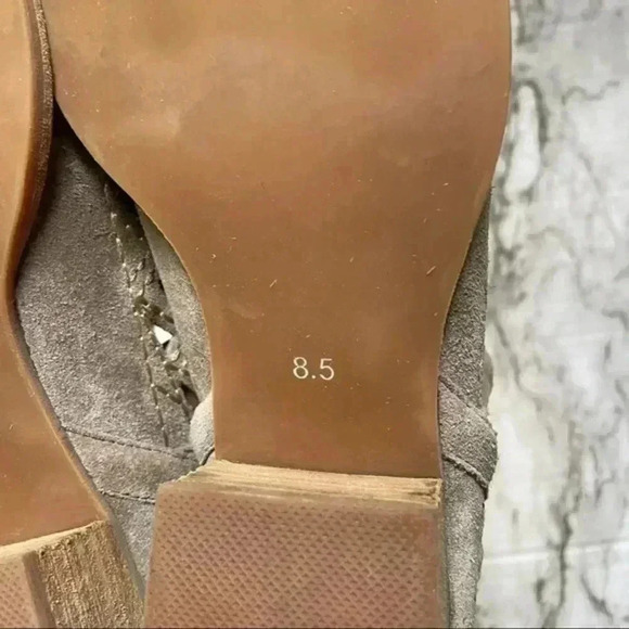 Jeffrey Campbell Taggart Suede Cutout Ankle Booties - Picture 9 of 9